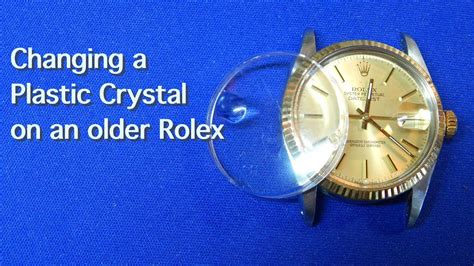 replace rolex glass face